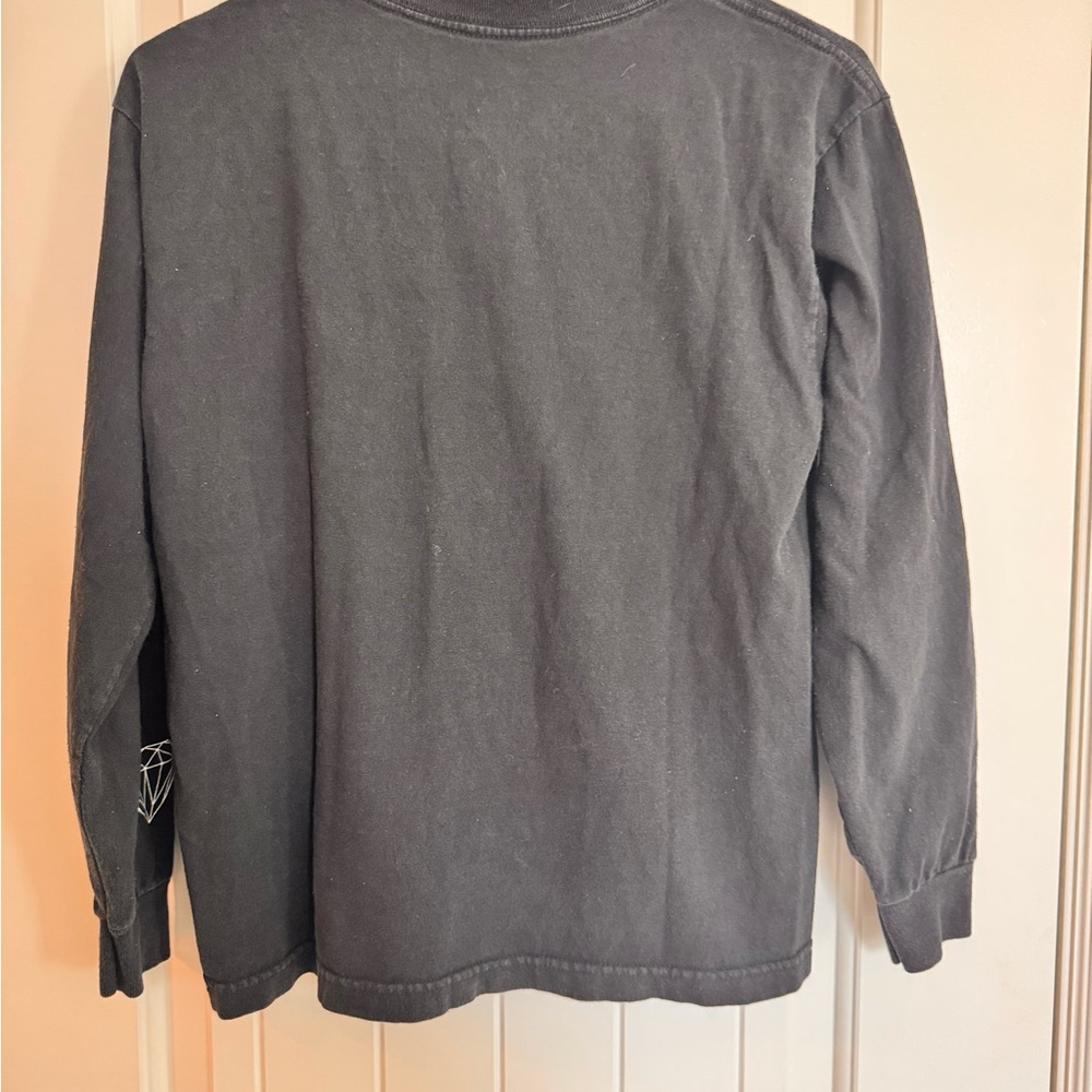 Diamond Supply Co. Black Kids Long Sleeve Shirt size L fits a women size S - Picture 5 of 6